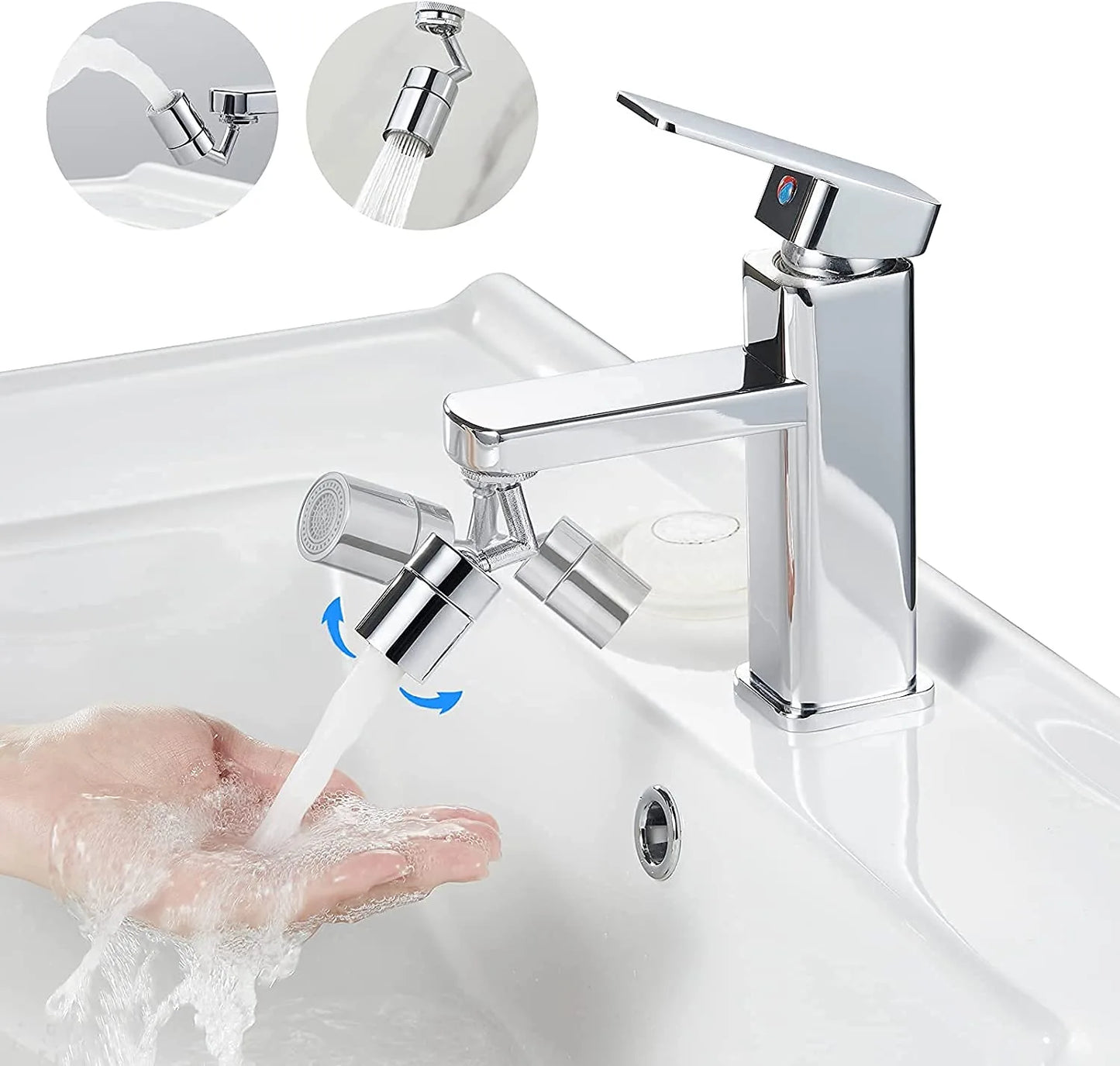 720°Universal Kitchen Faucet Anti-splash