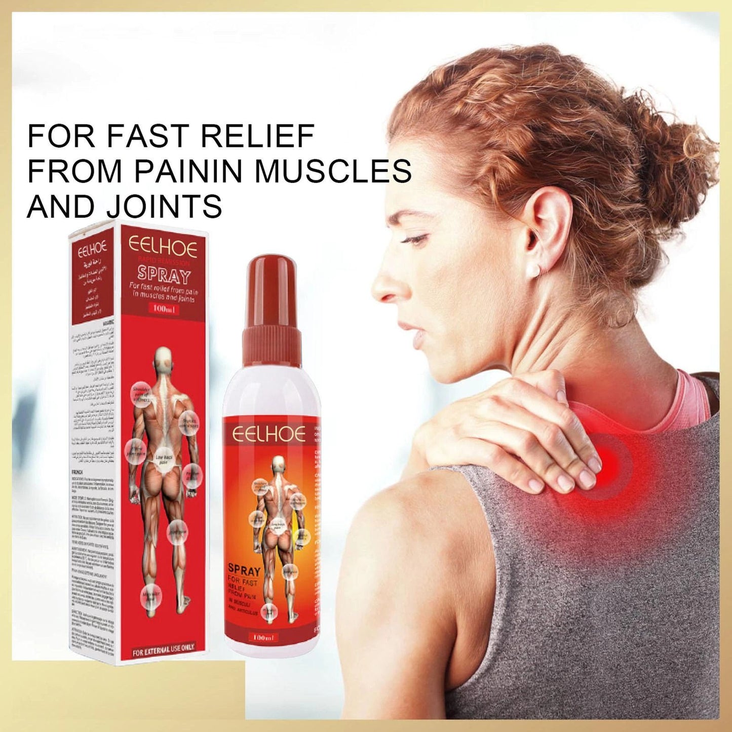 Back Pain Relief Spray