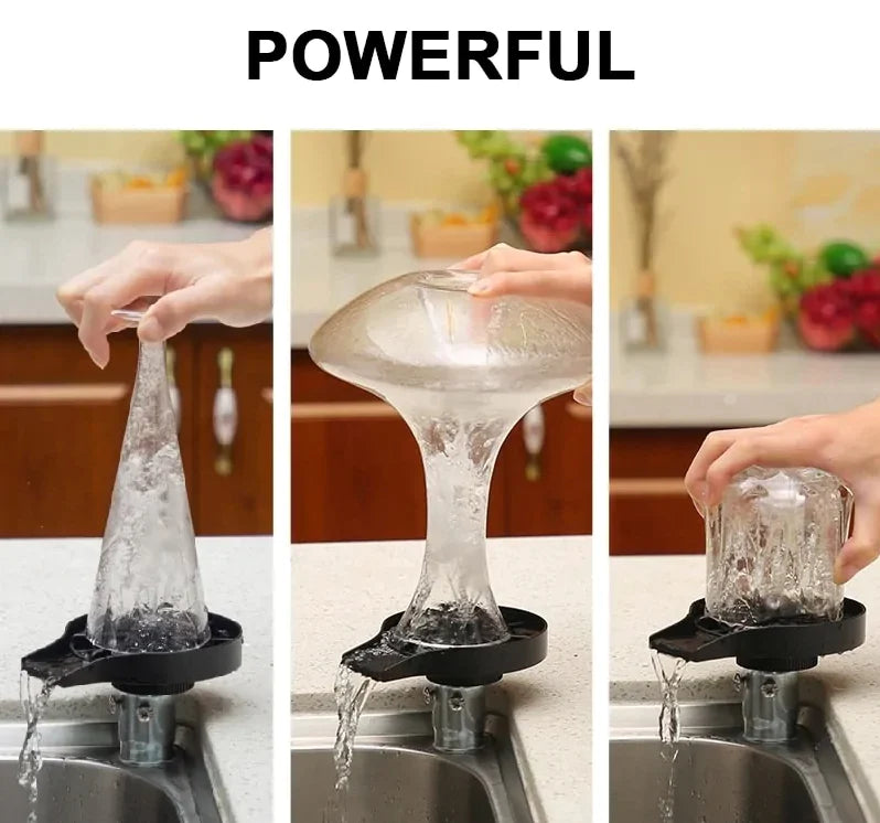 GLASS RINSER FOR KITCHEN SINK AUTOMATIC CUP WASHER