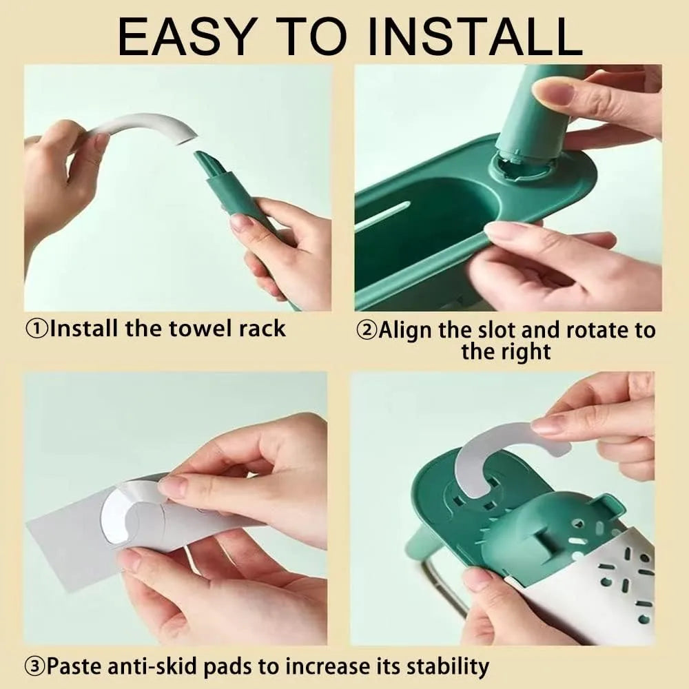 Telescopic Sink Storage Rack