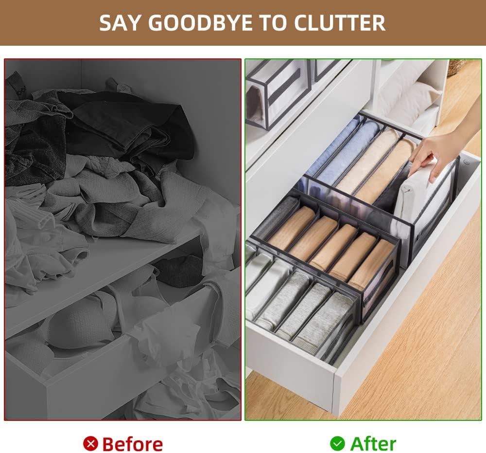 4 Pcs - Wardrobe clothes organizer