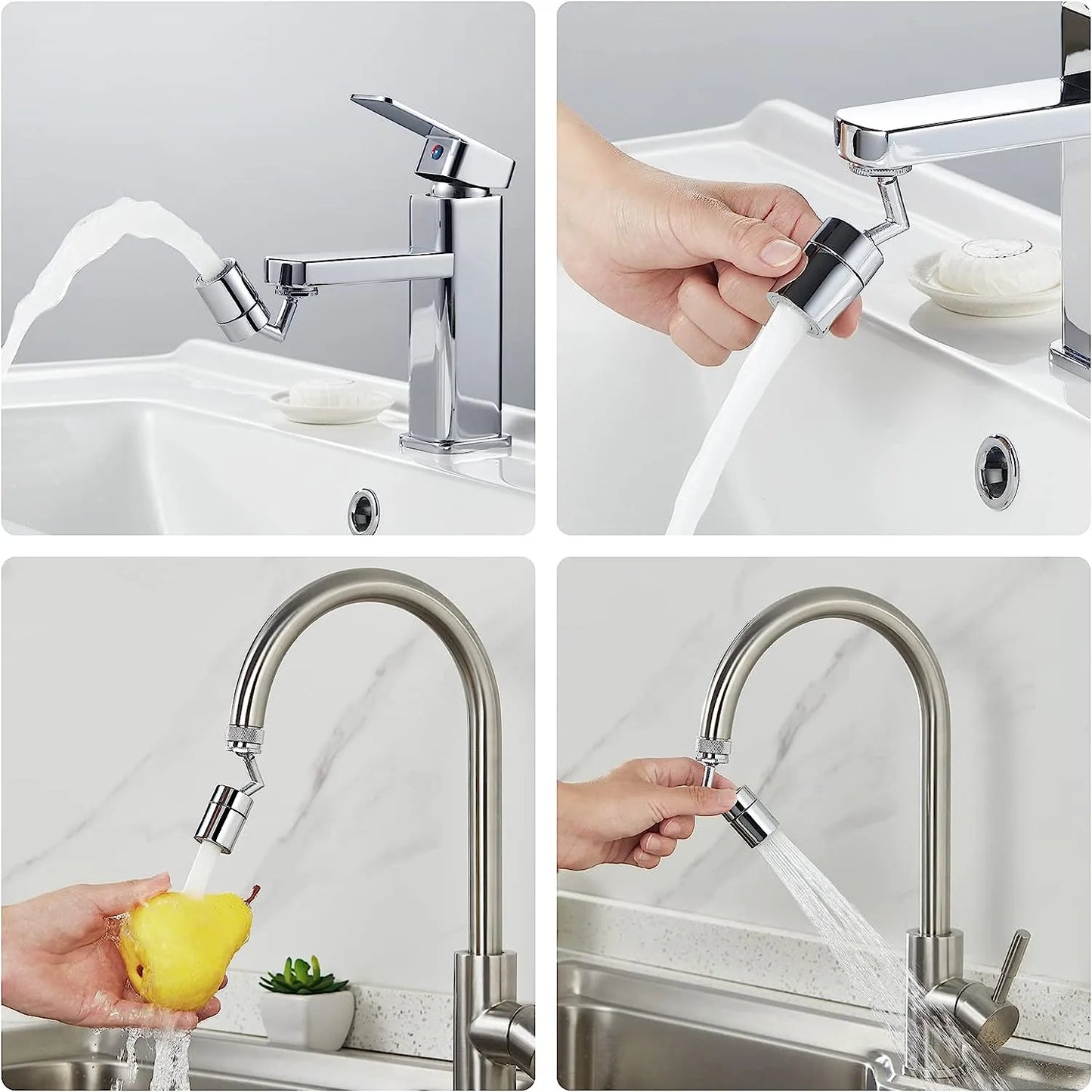 720°Universal Kitchen Faucet Anti-splash