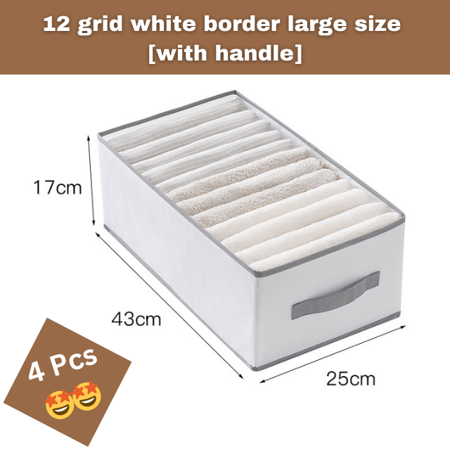 4 Pcs - Wardrobe clothes organizer