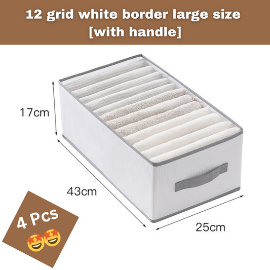 4 Pcs - Wardrobe clothes organizer