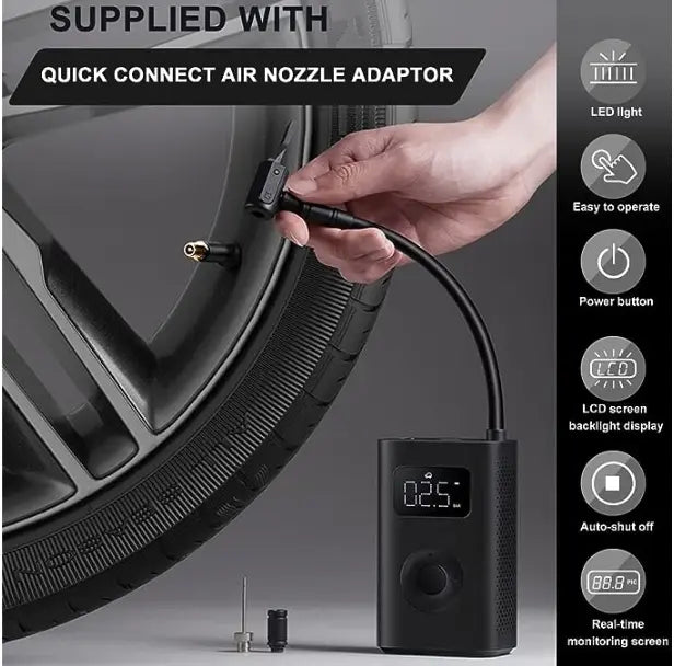Xiaomi Tire Inflator Portable Air Compressor