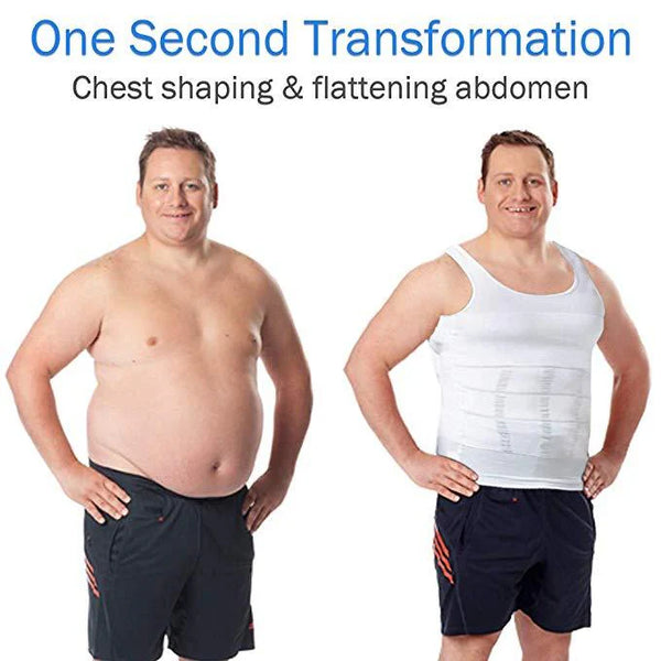 Men's Slimming Body Shaper shirt