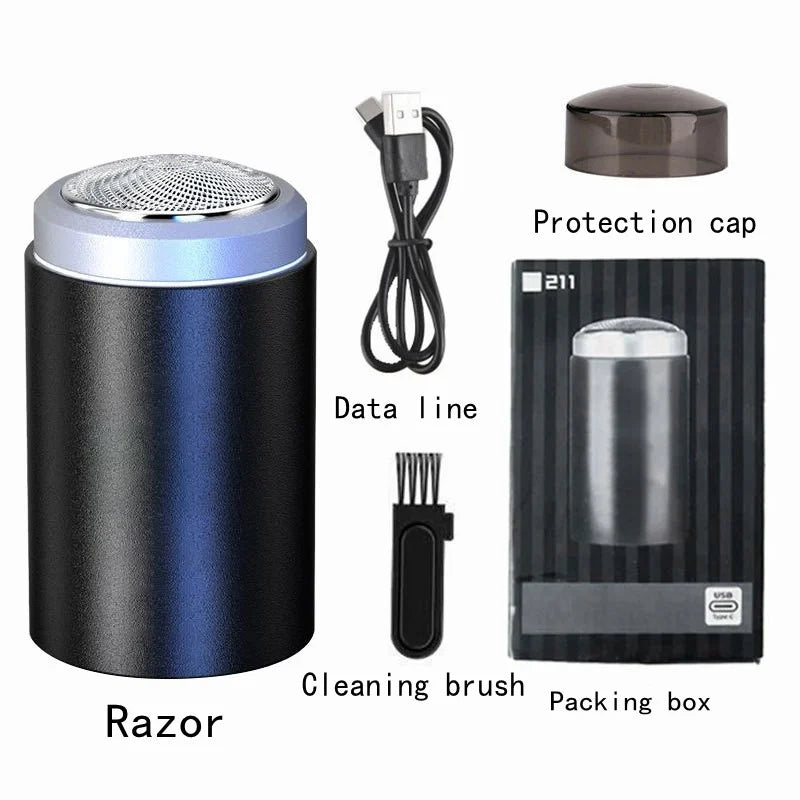 Mini portable electric shaver