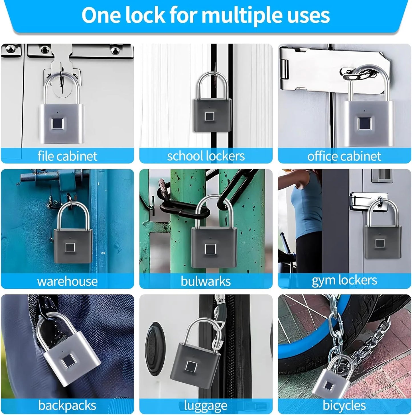 Fingerprint lock / Padlock