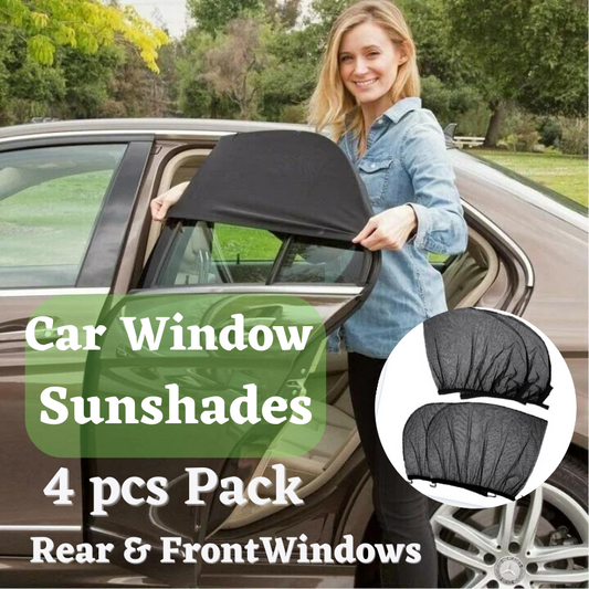 4 Car Window Sunshades