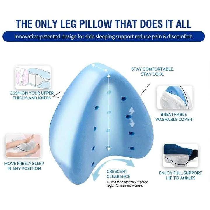 Orthopedic Knee Pillow With Memory Foam