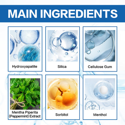 Fluoride-Free Hydroxyapatite Toothpaste + Tongue Cleaner Gift