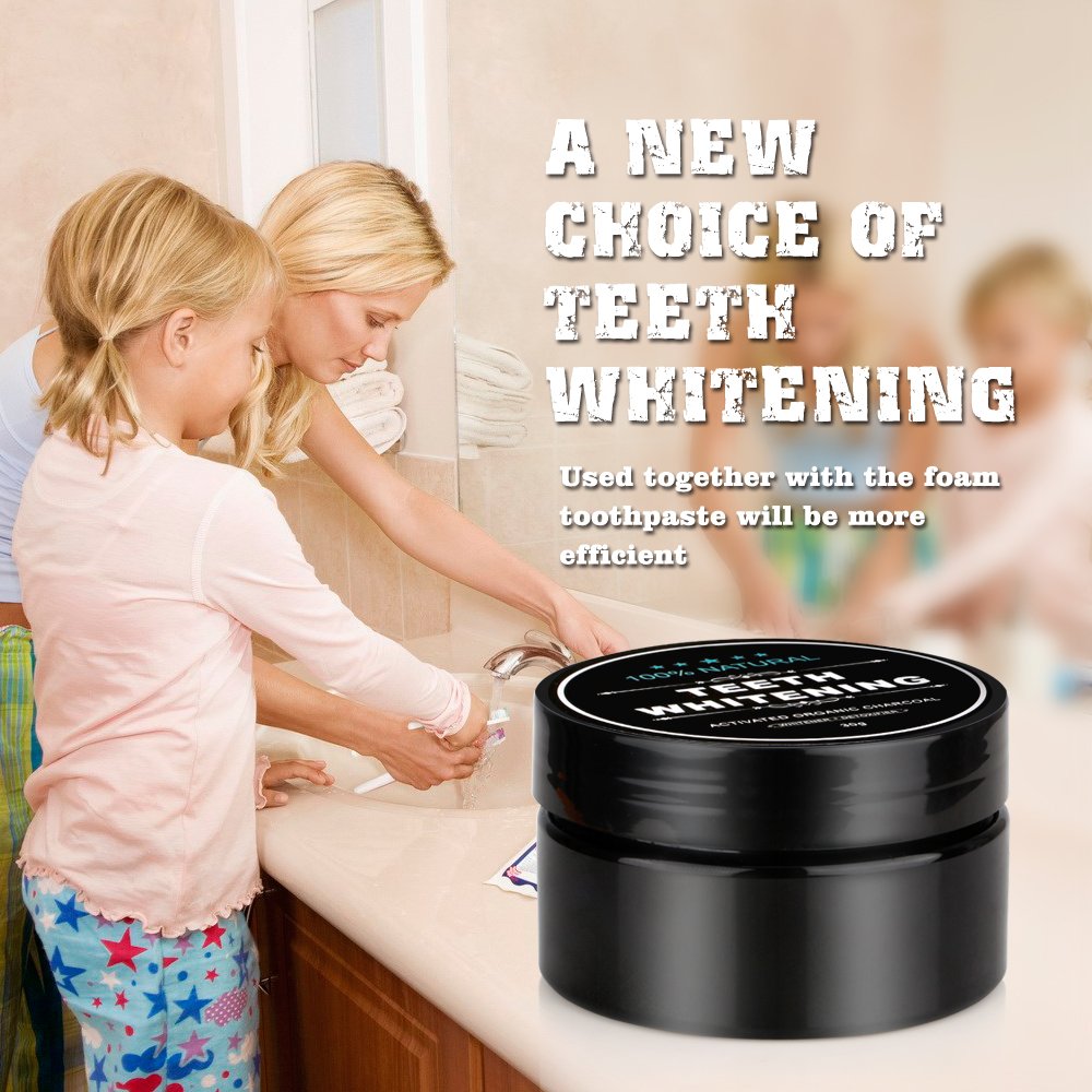 Teeth Whitening Charcoal Powder