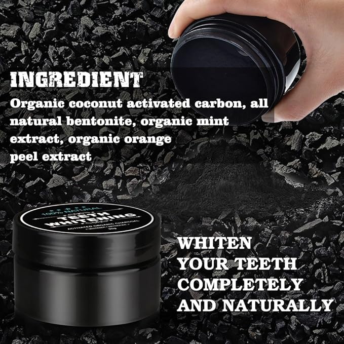 Teeth Whitening Charcoal Powder