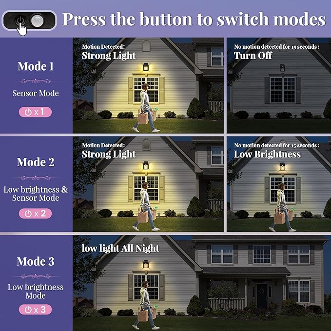 Solar Motion Lights