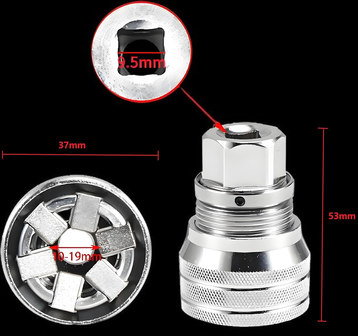 Multi-function Universal Socket Wrench Tool
