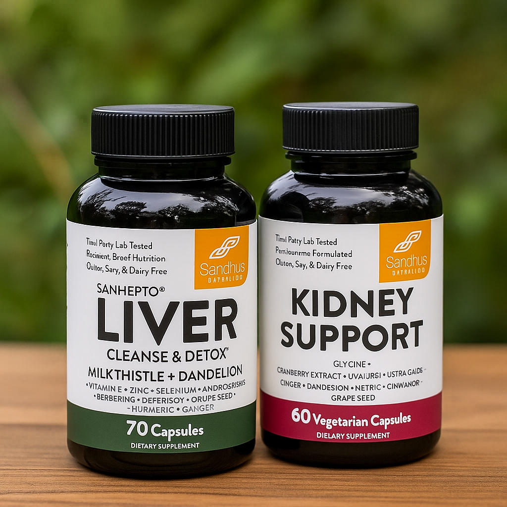 Liver Detox & Kidney Support Combo