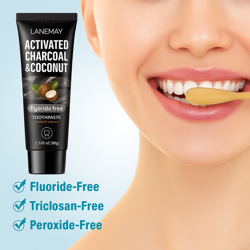Charcoal & Coconut Natural Toothpaste