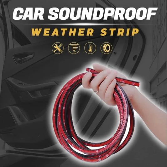 Car Soundproof Weather Strip / Double-layer B Shape (5m)