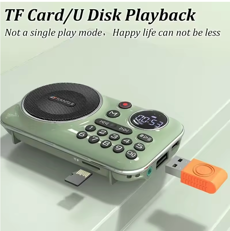Mini Radio Bluetooth Speaker
