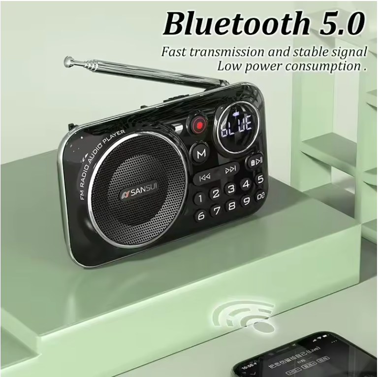 Mini Radio Bluetooth Speaker