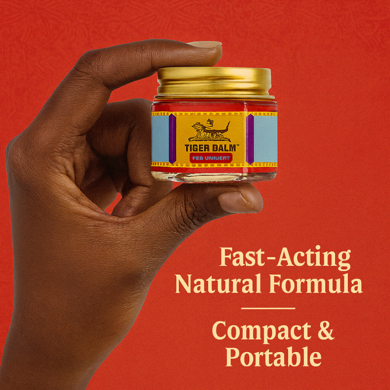 Herbal Tiger Red Balm - Pack of 2