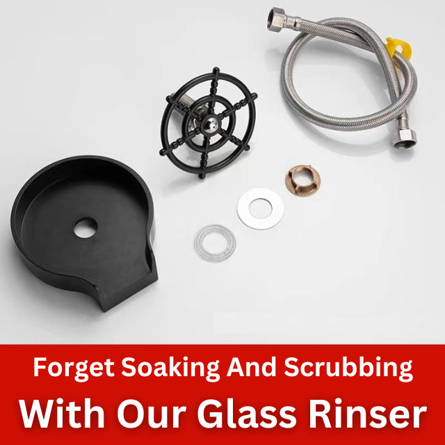 GLASS RINSER FOR KITCHEN SINK AUTOMATIC CUP WASHER