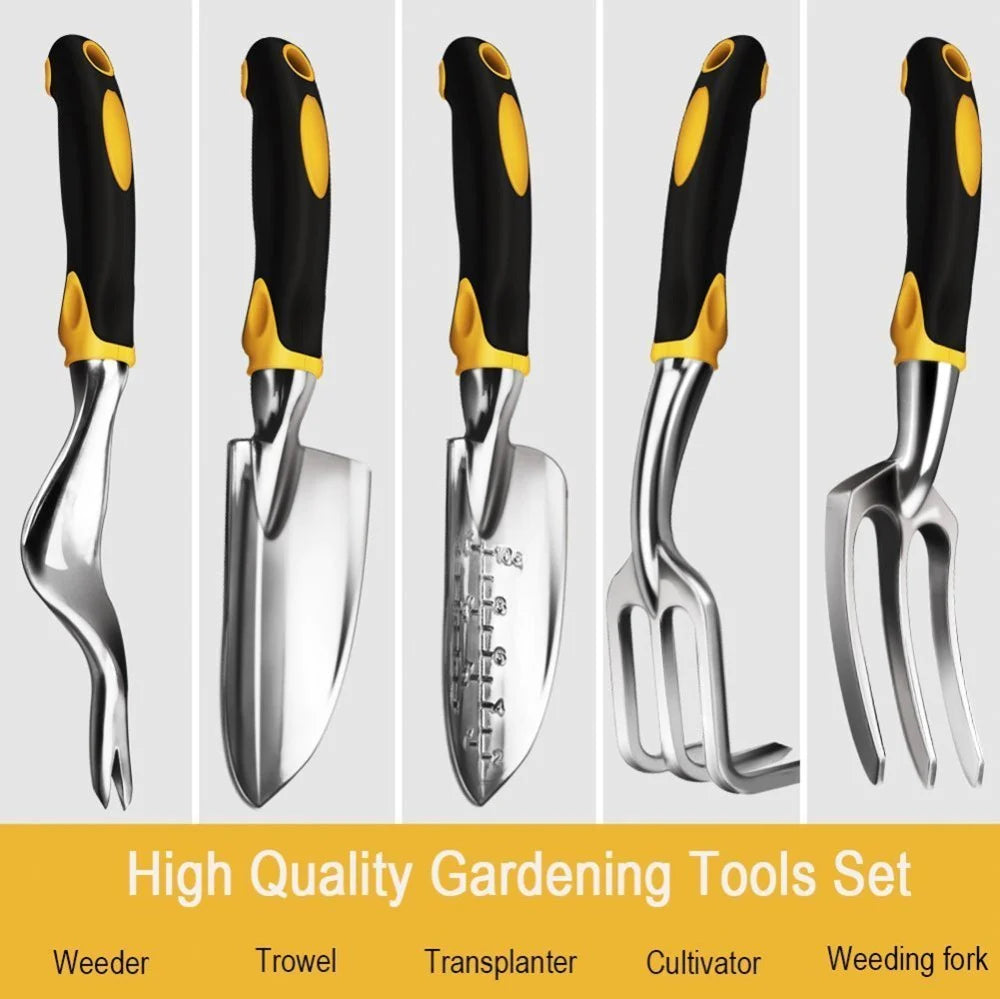 6-Piece High Quality Gardening Tool Set -